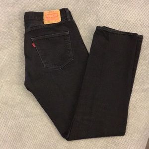 Black Vintage Levi’s 501 Jeans | Mom Jeans